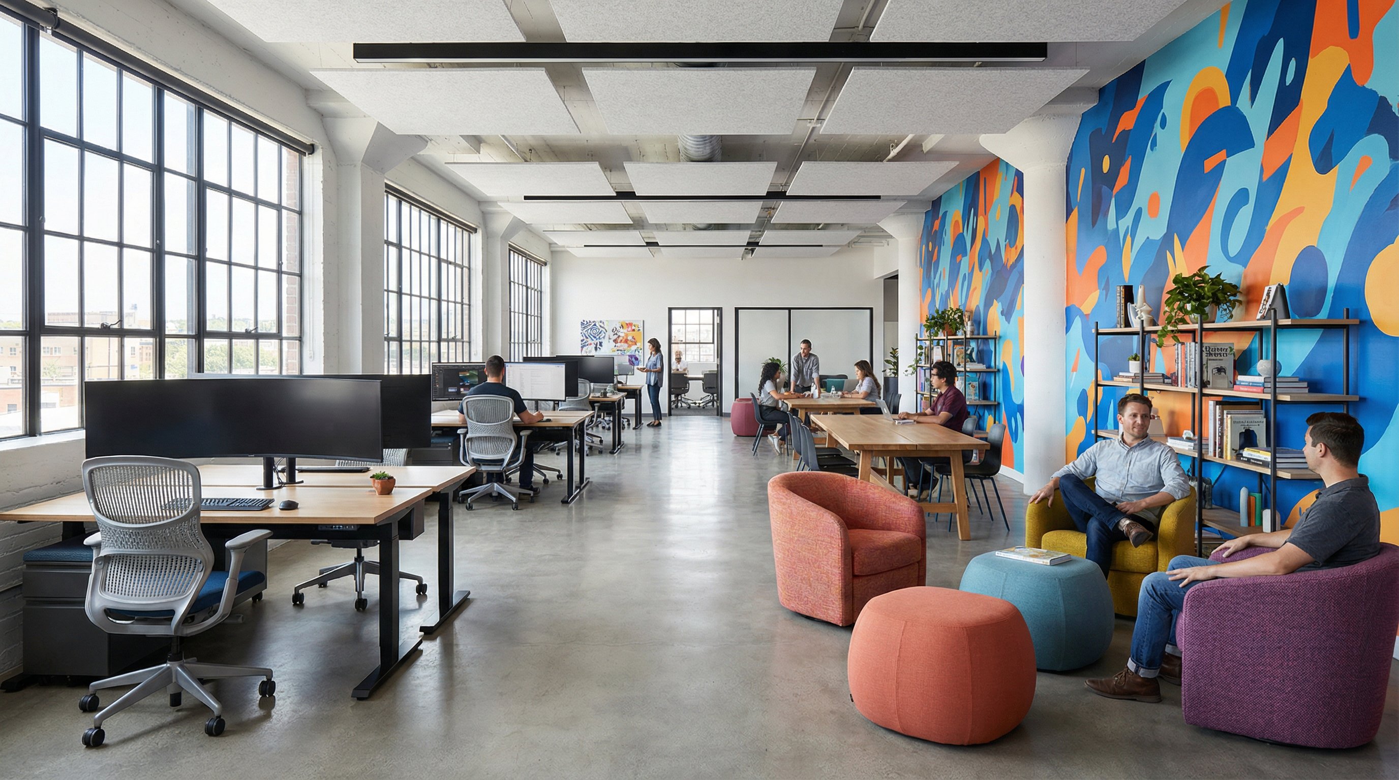 51漫画公司环境